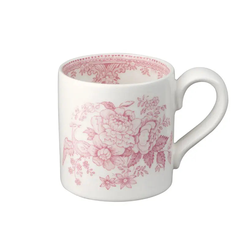 Burleigh Asiatic Pheasant Half Pint Mug - Pink