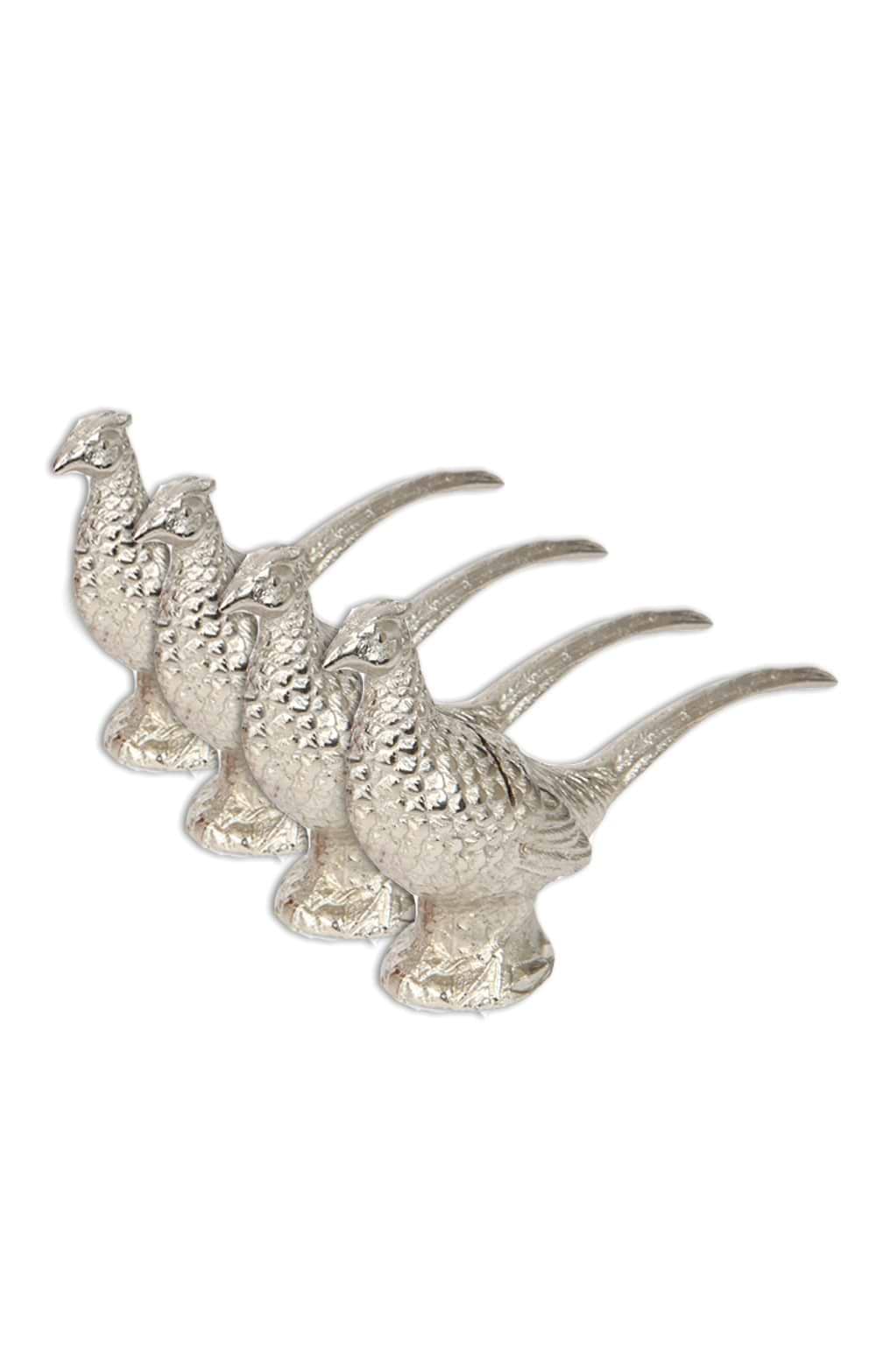 House of Bruar Set of 4 Pheasant Place Card Holder