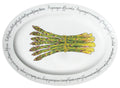 Richard Bramble Asparagus Oval Plate 39cm