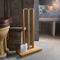 The Oak & Rope Company - Cricket Wicket Loo Roll Holder