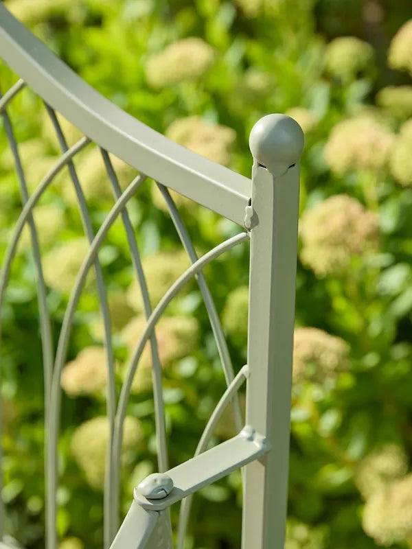 Cox & Cox Ardenne Garden Bench - Sage Green