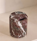 Pavel Ice Bucket, Rosso Levanto Marble