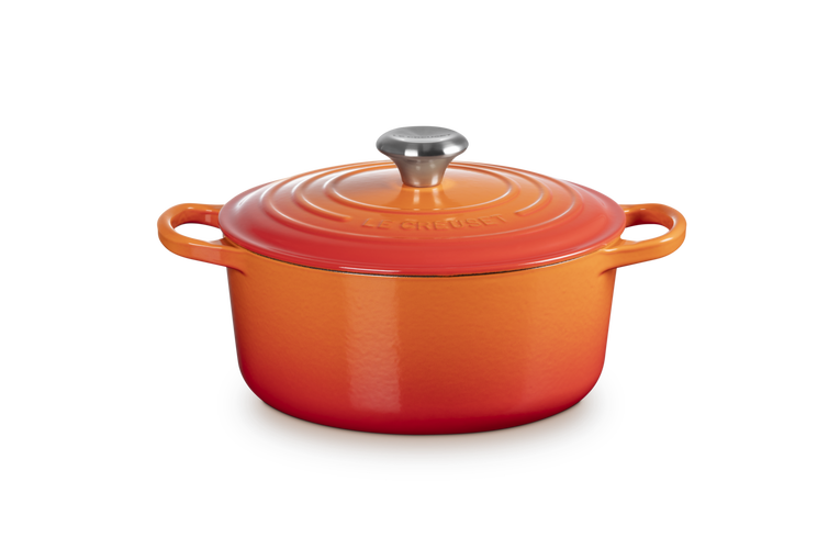 Cast Iron Round Casserole; 24cm