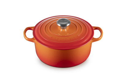 Cast Iron Round Casserole; 24cm