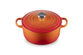 Cast Iron Round Casserole; 24cm
