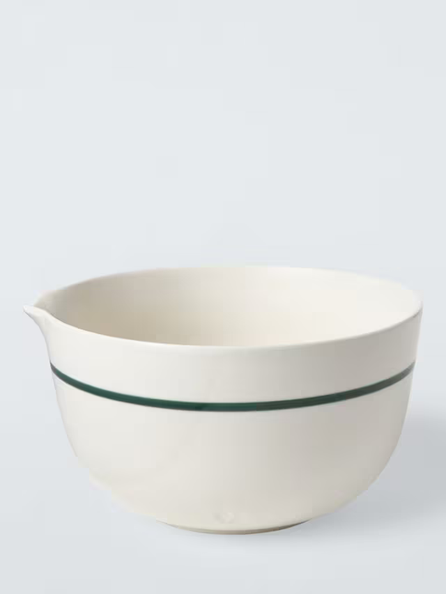 John Lewis X Deliciously Ella Fine China Mixing Bowl