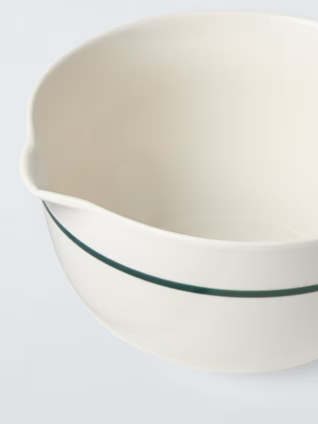 John Lewis X Deliciously Ella Fine China Mixing Bowl