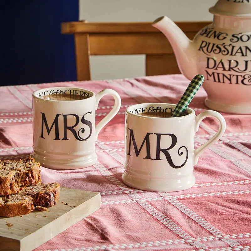 Emma Bridgewater Mr & Mrs Mugs
