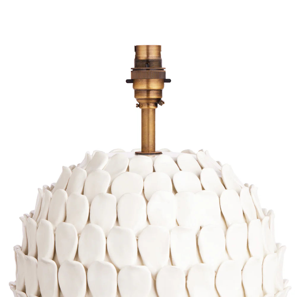 Pooky larger stucco table lamp