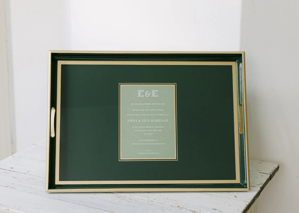Noble Macmillan Large Invitation Tray